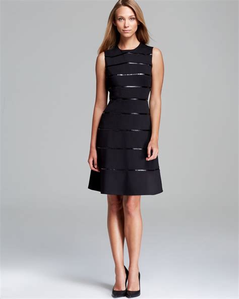 calvin klein black dress|calvin klein black sleeveless dress.